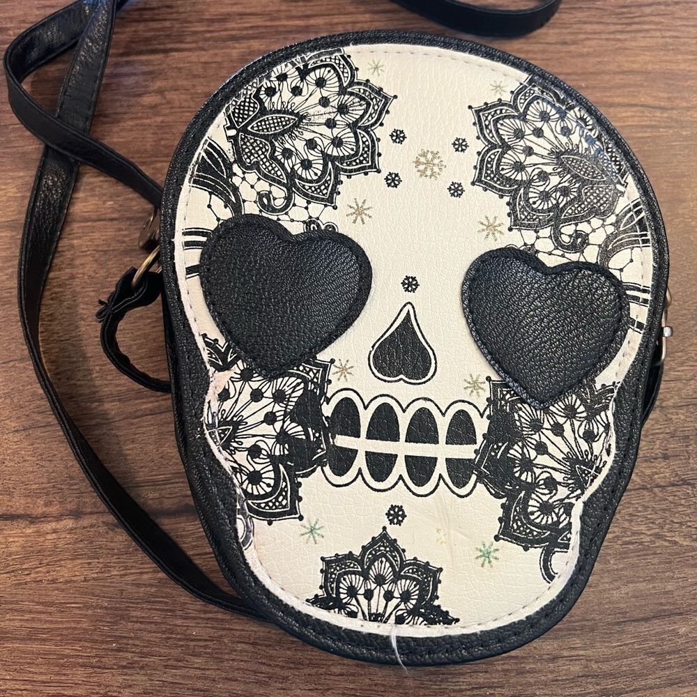 Mexican Sugar Skull Crossbody